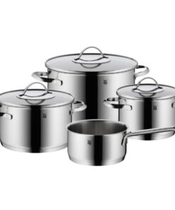 Bộ nồi WMF Aparto 4 món vung kính (3 nồi, 1 quánh)