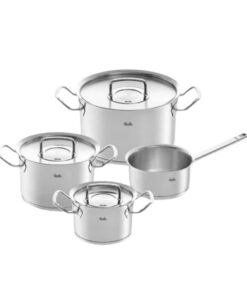 Bộ nồi Fissler Original-Profi Collection 4 món, vung inox ( 3 nồi + 1 quánh) ( 084-128-04-000)