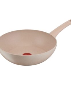 Chảo sâu lòng Tefal Delight G2933202 24cm màu be (vung kính)