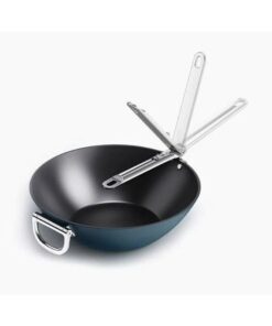 Chảo sâu lòng Joseph Joseph 45048 Space Blue Wok 32cm