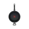 Chảo TEFAL G28937 HARD TITANIUM PRO Schmorpfanne m.D. 28cm - có vung kính và quai cầm