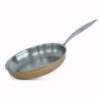 Chảo inox sâu lòng Ciwete series Royal Knight màu vàng đồng 28cm