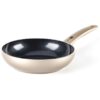 Chảo chống dính sâu lòng Greenpan 24cm màu đồng