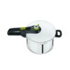 Nồi áp suất Tefal P2580702 Secure Trendy 6L màu bạc kèm xửng hấp