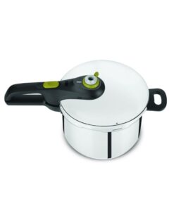 Nồi áp suất Tefal P2580702 Secure Trendy 6L màu bạc kèm xửng hấp