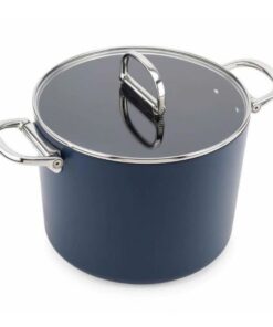 Nồi cao Joseph Joseph 45045 Space Blue 25cm 8L nắp kính