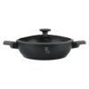 Nồi chảo 2 quai cầm có nắp Berlinger Haus BH/8128 28cm màu than đen-Anthracite Collection