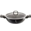 Nồi chảo 2 quai cầm có nắp Berlinger Haus BH/1850 28cm - màu đen/bạc