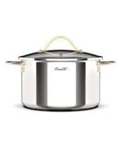 Nồi inox Ciwete Royal Knight Series 24cm vung kính