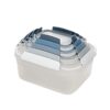 Bộ 5 hộp nhưa đựng thực phẩm Joseph Joseph 81105 Nest™ Lock Multi-Size 5pc Set - Sky (Editions)