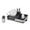 Set khay úp bát extend Steel + bình xà phòng Joseph Joseph Rethink Sink 85189 (85164 + 85153) jsh jsh