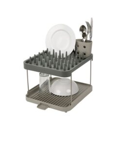 Khay úp bát đĩa 2 tầng Joseph Joseph Duo 2-Tier Dish Rack 851660 (Grey)