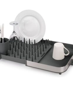 Khay úp bát đĩa Joseph Joseph 851680 Duo Steel Expanding Dishrack
