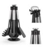 Bộ dụng cụ nấu ăn 5 món silicone kèm giá treo Joseph Joseph 10567 Elevate (Steel)
