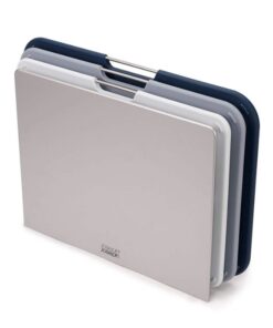 Bộ 3 thớt Joseph Joseph Nest Boards Regular 60146 Grey Blue màu xanh xám