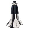 Bộ dụng cụ nấu ăn 6 món kèm giá treo Joseph Joseph 95029 Elevate Steel