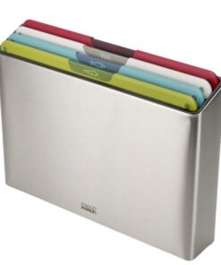 Bộ 4 thớt Joseph Joseph 60226 Folio Icon Stainless-Steel Mcolour