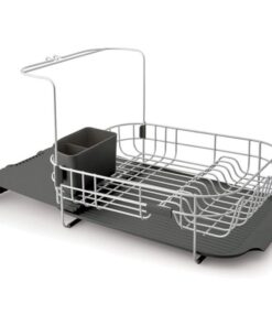 Kệ úp bát mở rộng KitchenAid Satin Wire Expandable KE894BXCG màu xám