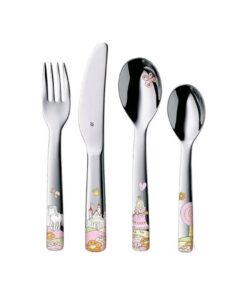 Bộ dao thìa dĩa 4 món WMF Princess Anneli 4-piece Childrens Cutlery Set