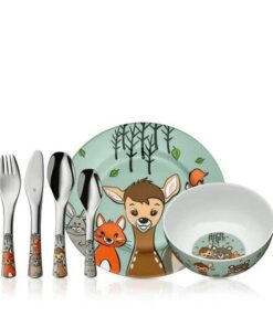 Bộ đồ ăn 6 món WMF Forest Friends Anneli Child's set 6-piece
