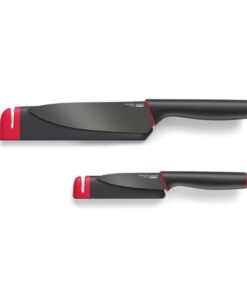 Set 2 dao Joseph Joseph Slice & Sharpen 10146 Black/Red
