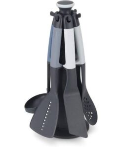 Bộ dụng cụ nấu ăn 6 món kèm giá treo Joseph Joseph 10525 Editions Elevate™ Drehkarussell, 6-teiliges Set – Sky (màu xanh)
