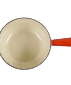 Quánh gang không nắp LeCreuset Schwenkkasserolle 22cm Kirsche - màu đỏ