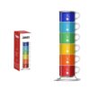 Bộ cốc Bialetti Set of Six Stackable Mugs Multi-Colour 6 cốc