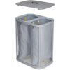Giỏ đựng phân loại quần áo 2 ngăn Joseph Joseph 50003 90L (Grey)