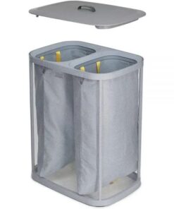 Giỏ đựng phân loại quần áo 2 ngăn Joseph Joseph 50003 90L (Grey)
