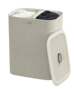 Giỏ đựng quần áo 2 ngăn có quai xách Joseph Joseph 50020 Tota 90L (ECRU)