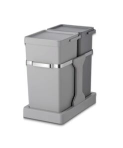 Set 2 thùng rác tủ bếp EKO Deco Duo EK9932 20L & 15L