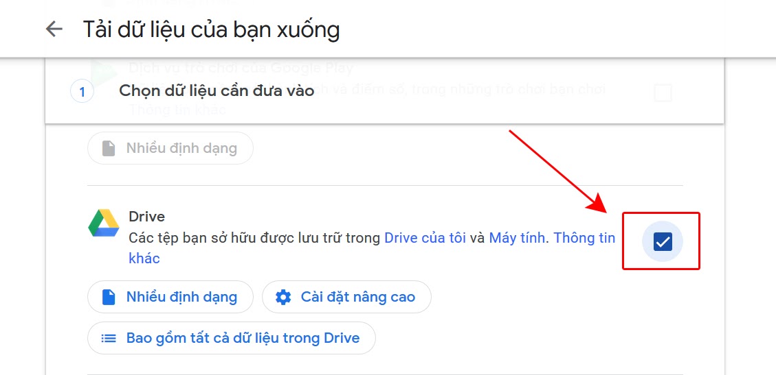 Tít chọn vào Driver