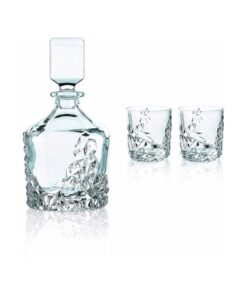 Set bình Nachtmann Sculpture 101984 WHISKYSET SET/3 gồm 1 bình và 2 cốc