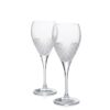 Set 2 Ly vang đỏ Rogaska Precious 380ml