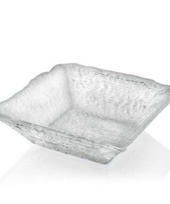 Tô vuông pha lê IVV All in One trắng 28 x 28cm