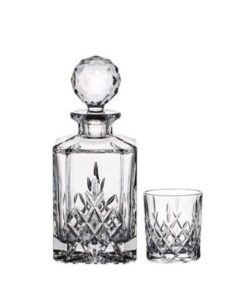 Bộ bình rượu whisky Bohemia Brixton 1 bình & 6 cốc (bình 800ml, cốc 320ml)