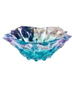 Tô pha lê Bohemia Samba Gradient Azur-Violet 30.5cm