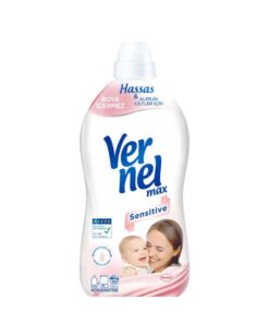 Nước xả vải Vernel Max Sensitive 1440ml dành cho da nhạy cảm (thùng 12 chai)