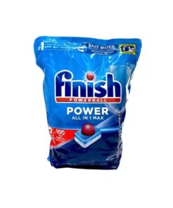 Viên rửa bát FINISH POWER ALL IN 1 MAX túi 100 viên (thùng 5 túi)