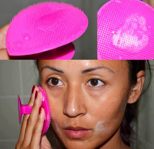 Cách sử dụng miếng rửa mặt silicone