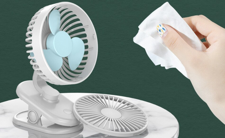 Vệ sinh quạt mini cầm tay