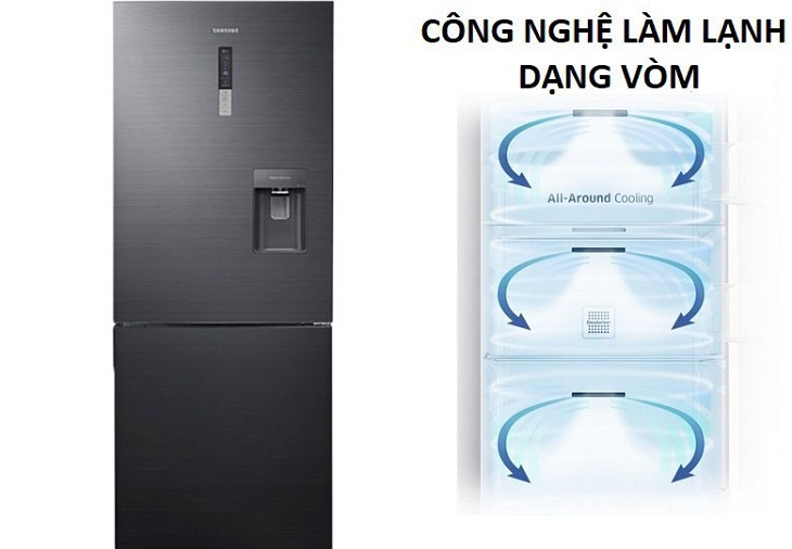 Công nghệ làm lạnh vòm tủ lạnh samsung