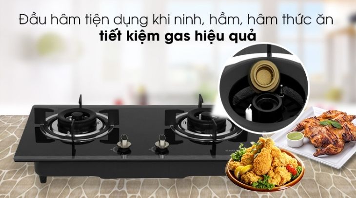 Trang bị đầu hâm giúp bạn giảm nguy cơ cháy khét, tiết kiệm ga