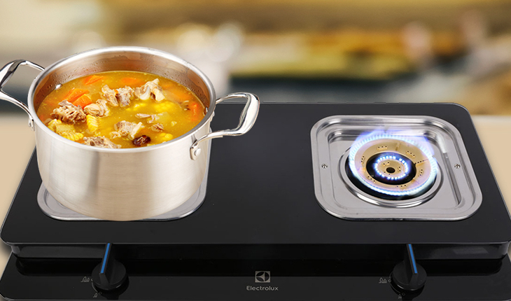 Bếp ga có chế độ hẹn giờ tắt ga tiện lợi