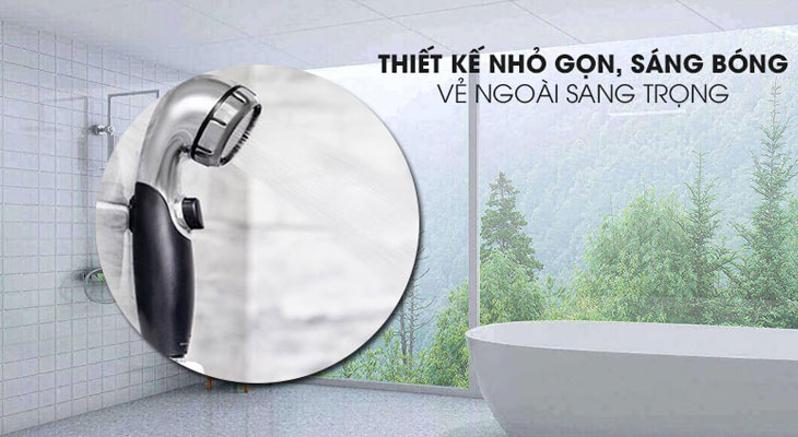 Tay sen nhựa nóng lạnh có lõi lọc Mitsubishi Cleansui ES301-BK có thiết kế đơn giản và sang trọng, lực phun mạnh mẽ kể cả với áp lực nước yếu