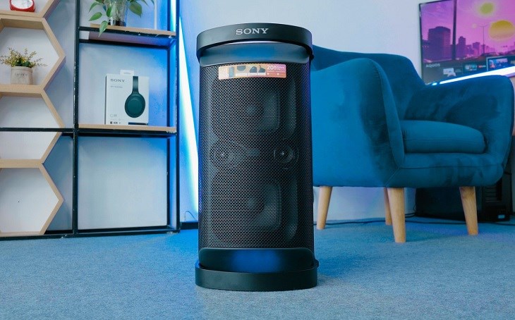 Loa Bluetooth Sony SRS-XP500 trang bị đèn LED đa hướng giúp không khí bữa tiệc thêm phần sôi động