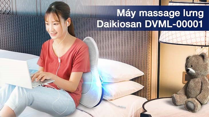 Máy Massage Lưng Daikiosan DVML-00001 đến từ thương hiệu DaikioSan Việt Nam