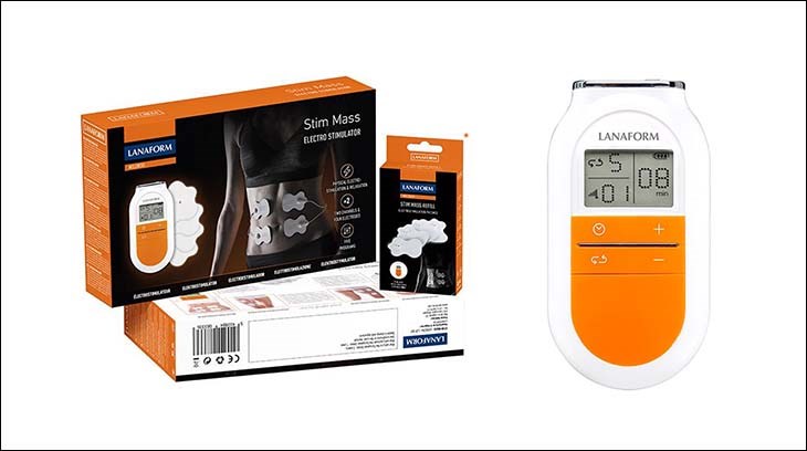 Máy massage toàn thân Lanaform LA100206 có thiết kế gọn nhẹ, tiện lợi