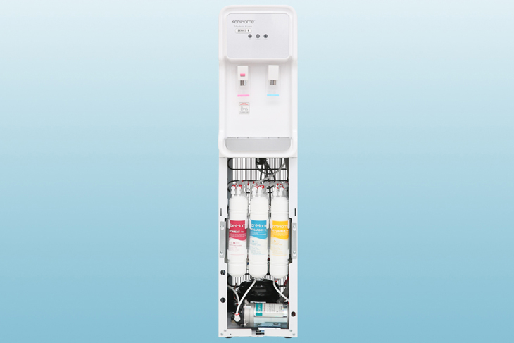 Máy lọc nước RO nóng lạnh Korihome WPK-915 9 lõi giúp loại bỏ tới 99,99% cặn kim loại nặng